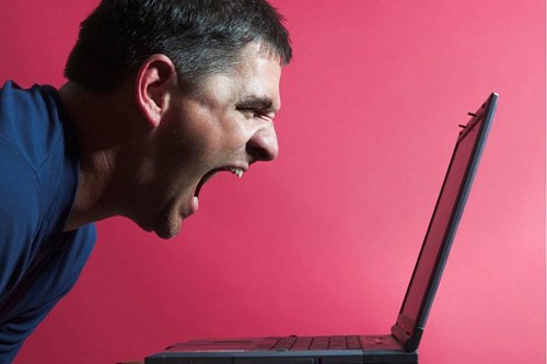 Hes probably yelling, Youre just a virgin who CANT DRIVE! Asshole. Hes probably yelling, Youre just a virgin who CANT DRIVE! Asshole.
