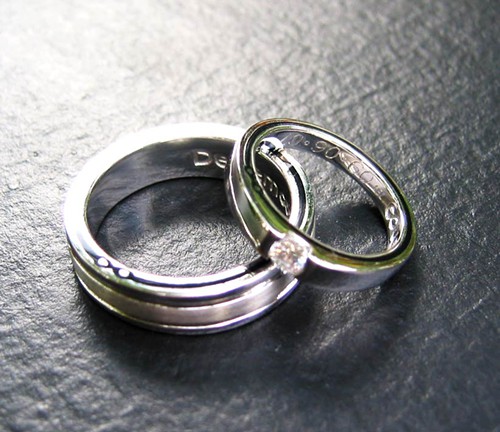 You will never, ever, ever, ever get to wear these rings. Dream on.
