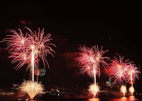 Fourth of July fireworks NYC