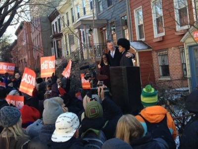 Bill de Blasio mayoral race Park Slope home