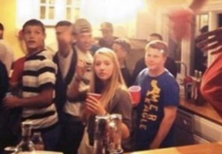 partying teens Brian Holloway's house