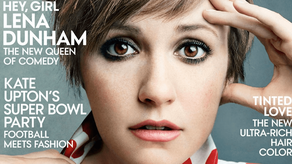 Lena Dunham Vogue Jezebel