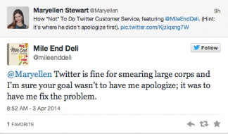 Mile end is fantastic at social media