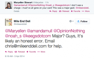 Mile end continues to be fantastic at social media