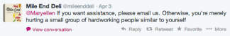 Mile End continues to be fantastic at social media