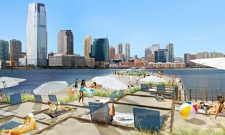 City Beach NYC: beach in Manhattan, New York
