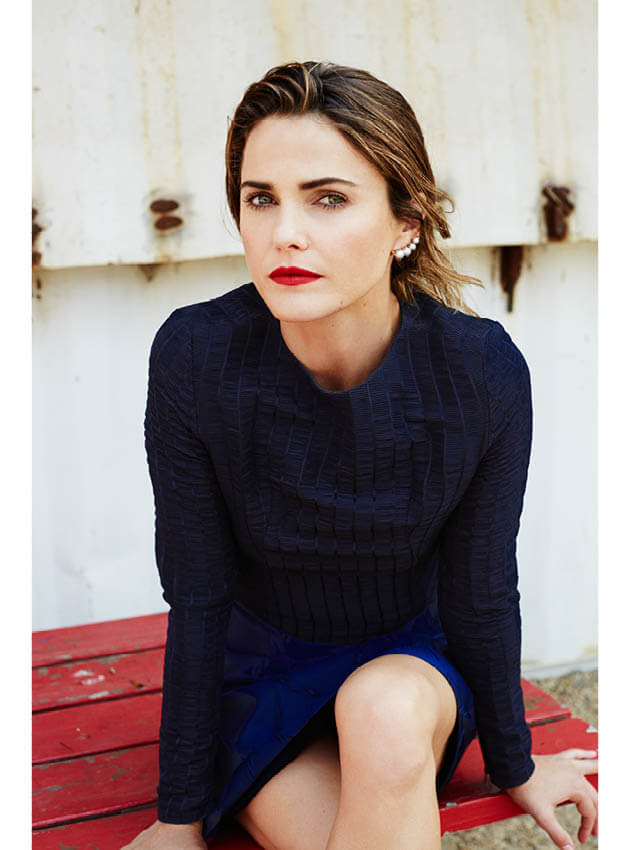 Katie Emilio top, Camilla and Marc skirt, Ana Khouri earrings.