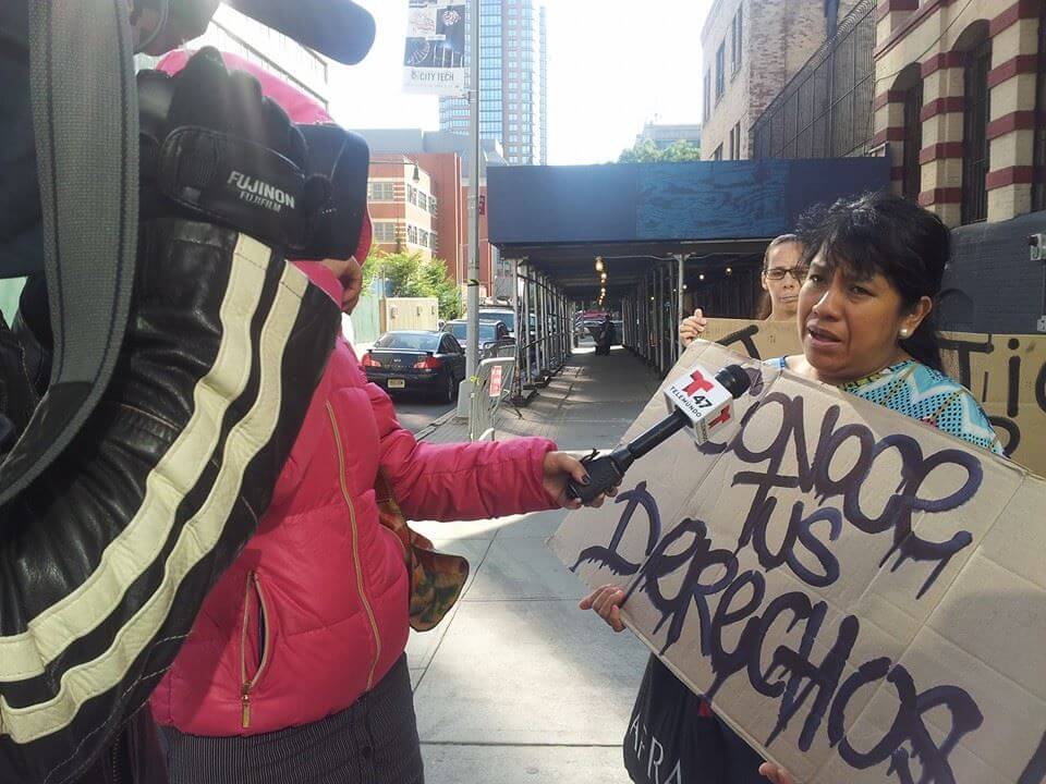 El Grito de Sunset Park protest