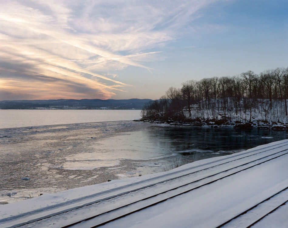 Hudson Line, near Croton, New York (2011). Photo by John Sanderson