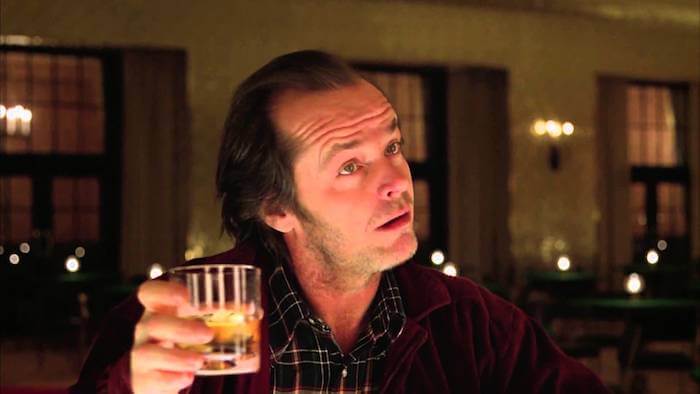 Halloween the Shining bar Jack Nicholson
