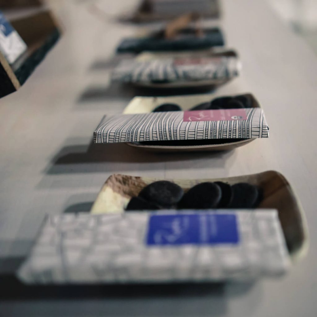 raaka bars on display
