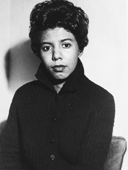Lorraine Hansberry. Photo: Brooklyn Museum.