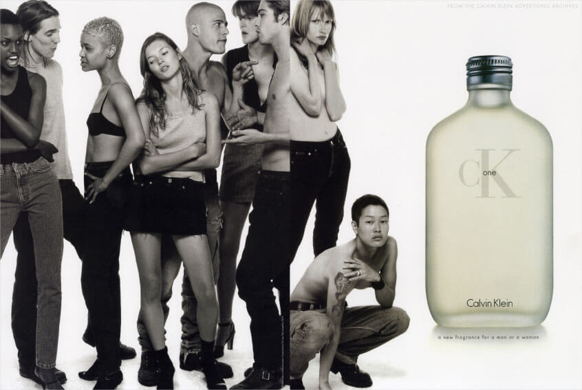 The ultimate 90s fragrance campaign.