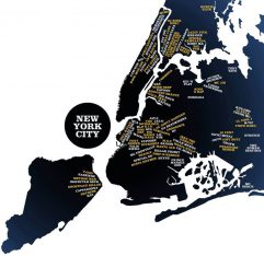 hip hop map