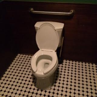 It might not look like much, but Old Stanley's bathroom is a dream.
