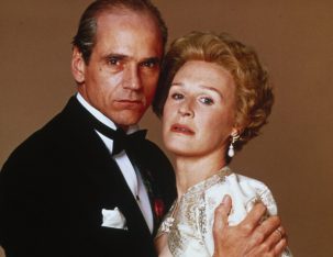 Jeremy Irons and Glenn Close in Barbet Schroeder’s REVERSAL OF