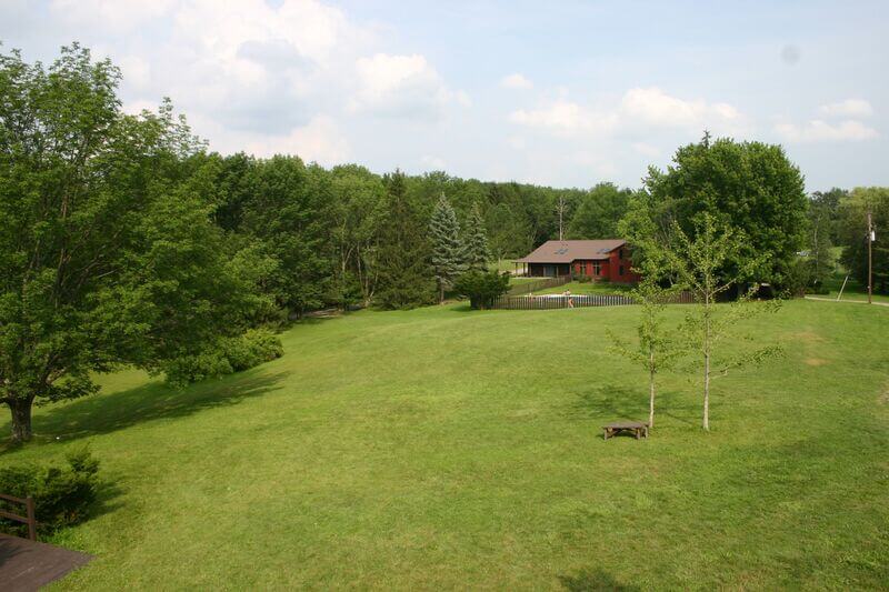 So. Much. Green. Camp Ballibay in the Endless Mountains