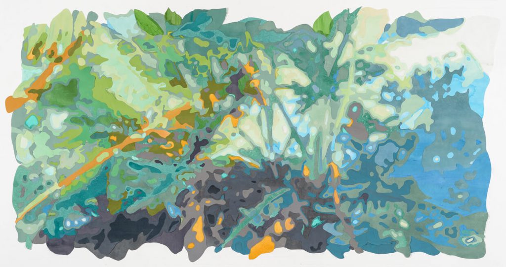 "Camouflage (Tropical Jungle, Brooklyn) c/o Paul Takeuchi