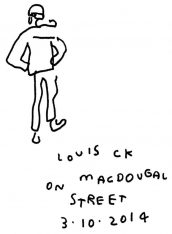 3-10-2014 Louis CK on MacDougal