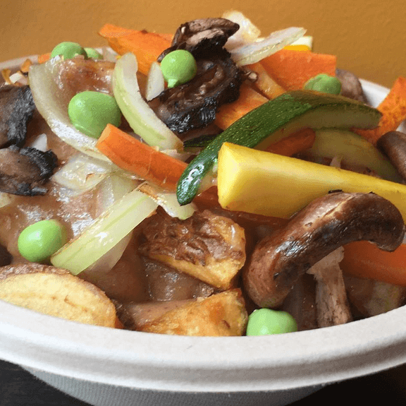 The vegan poutine at Perfect Potato photo by Perfect Potato
