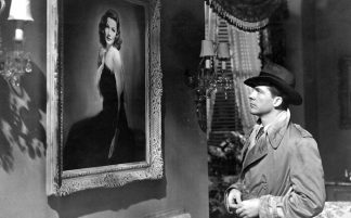 Gene Tierney and Dana Andrews in Otto Preminger’s LAURA (1944)