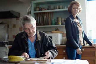 Tom Courtenay (Geoff) and Charlotte Rampling (Kate) in Andrew Haigh’s 45 YEARS