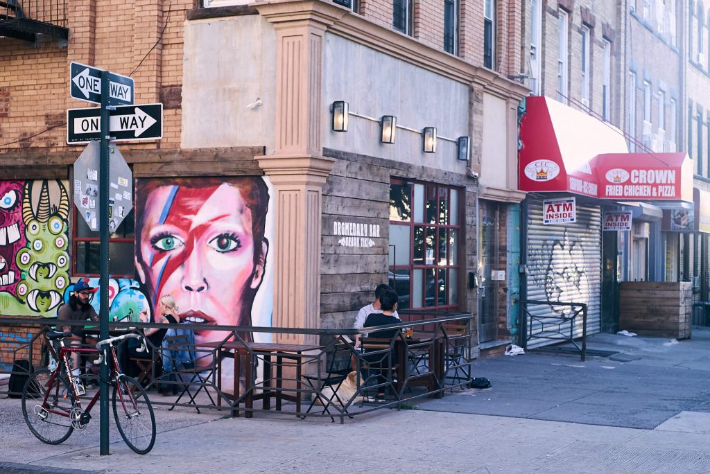 BowieOutside