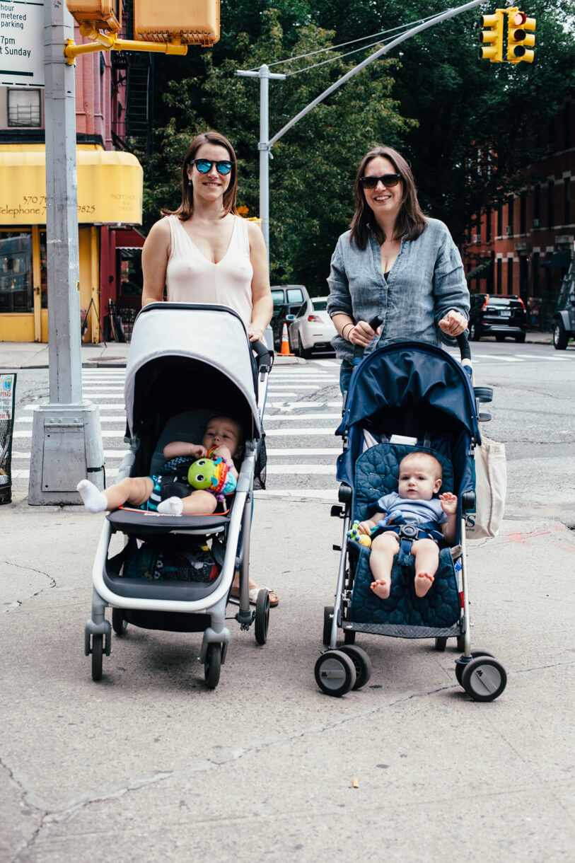 (L to R:) Olivia and Mariana Nannarone | Park Slope, Brooklyn | August 2, 2016