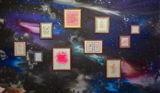 Andy Cross' Cosmic Spandex at Sardine Gallery