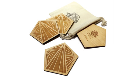home_noda-design-studio_penta-church-coasters-set-of-4