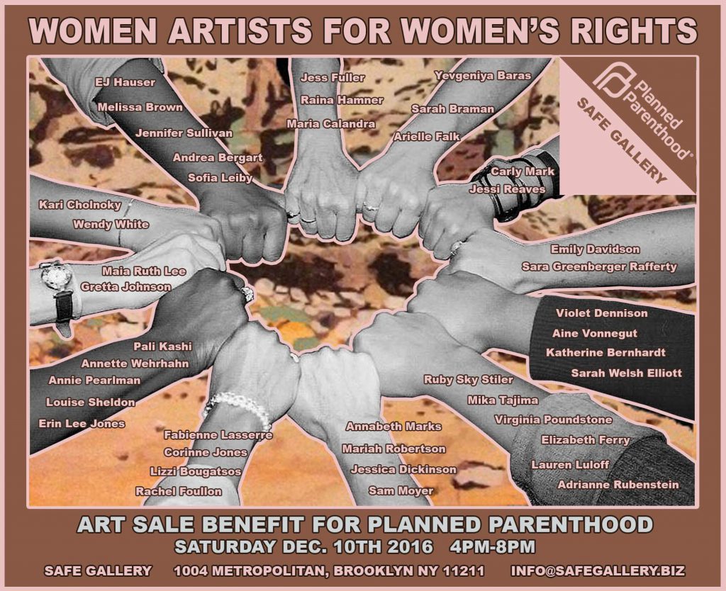 Fundraiser at Safe Gallery